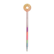 Gélové pero Čarovný donut Ružové