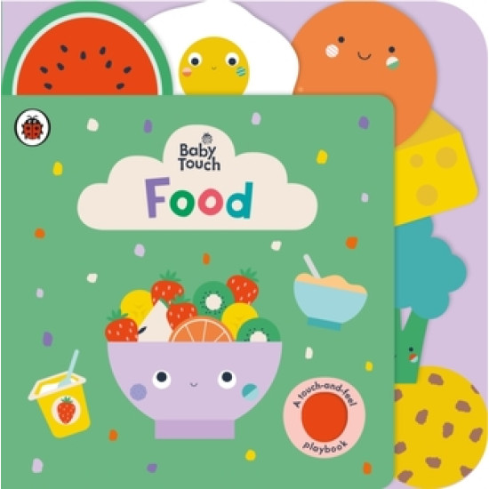Predstavte svojmu dieťaťu rôzne druhy jedla pomocou tejto skvelej interaktívnej knižky.