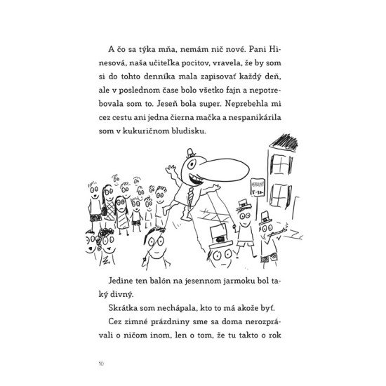 Kniha o životnej zmene a dobrodružstve školáčky Penny.