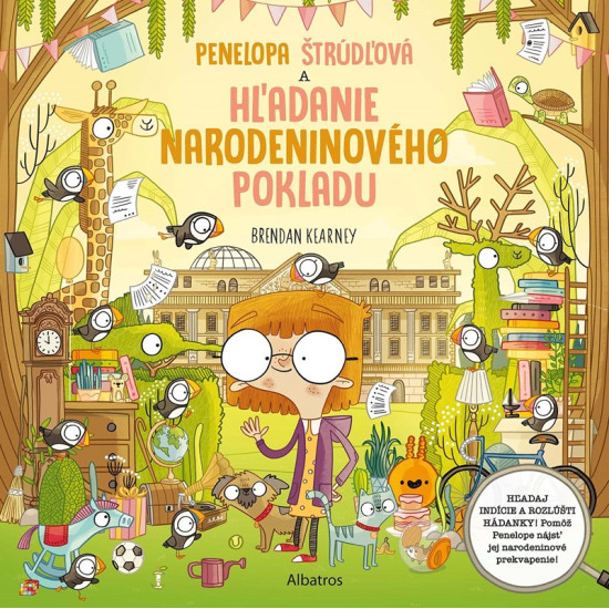 Penelopa Štrúdľová a narodeninové hľadanie pokladu | Albatros