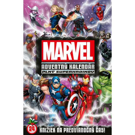 Marvel - Adventný kalendár plný superhrdinov. Ten najlepší predvianočný darček pre každého fanúšika Marvel!