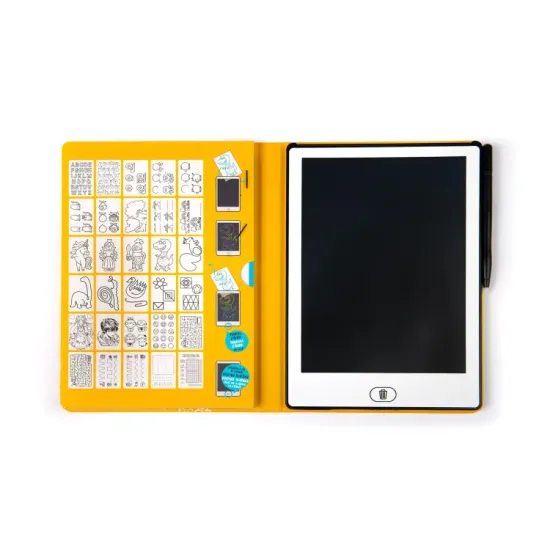 Kvído Priehľadná LCD tabuľka s 30 šablónami