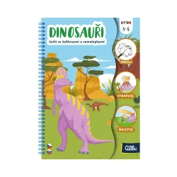 Kvído Zošit so šablónami Dinosaury