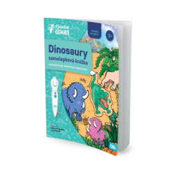 Dinosaury - Samolepková knižka Kúzelné čítanie