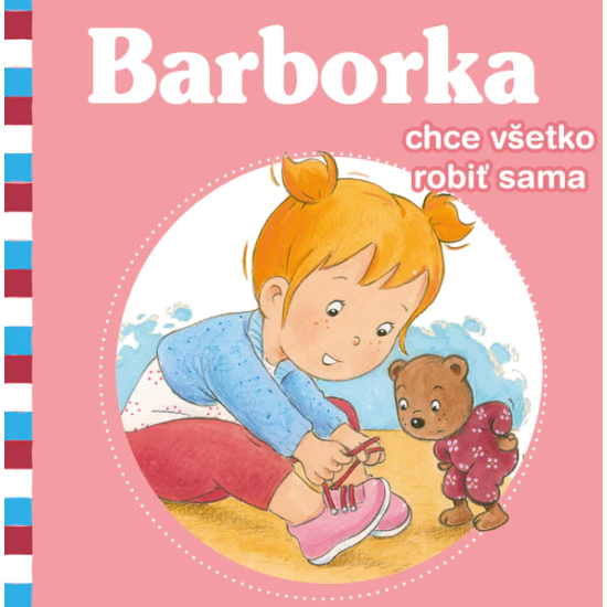 Edícia farebných knižiek o škôlkarke Barborke, ktorá je rovnaká ako všetky deti.
