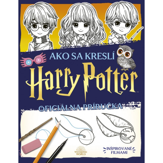 Naučte sa kresliť vaše obľúbené postavy, tvory a mnoho ďalších magických bytostí z filmu Harry Potter.