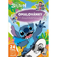 Omalovánky A4 se samolepkami Lilo & Stitch