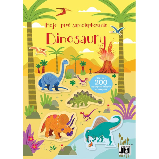 Vráť sa v čase a objavuj svet dinosaurov. V tejto samolepkovej knižke sa detičky zabavia a spoznajú rôzne druhy dinosaurov.