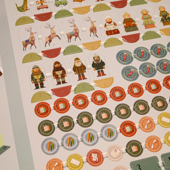 Veľká kniha vianočných hier kde nájdete vianočnú verziu ôsmich tradičných stolových hier.