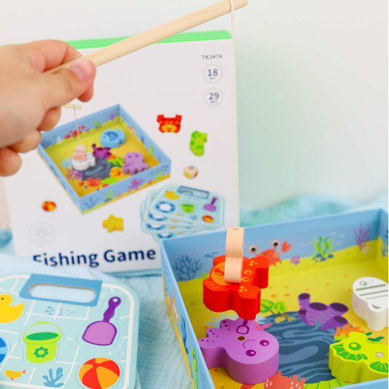 Chytanie rybičiek More Spoločenská hra pre deti