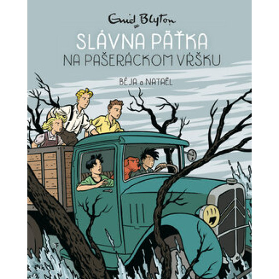 Slávna päťka a záhada Pašeráckeho vŕšku – dobrodružstvo v komikse!