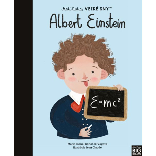 Nahliadni do života slávneho vedca Alberta Einsteina. Na konci knihy nájdeš skutočné fotografie Alberta a fakty z jeho života.