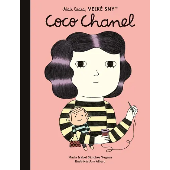 Nahliadni do života slávnej módnej návrhárky Coco Chanel. Na konci knihy nájdeš skutočné fotografie Coco a fakty z jej života.