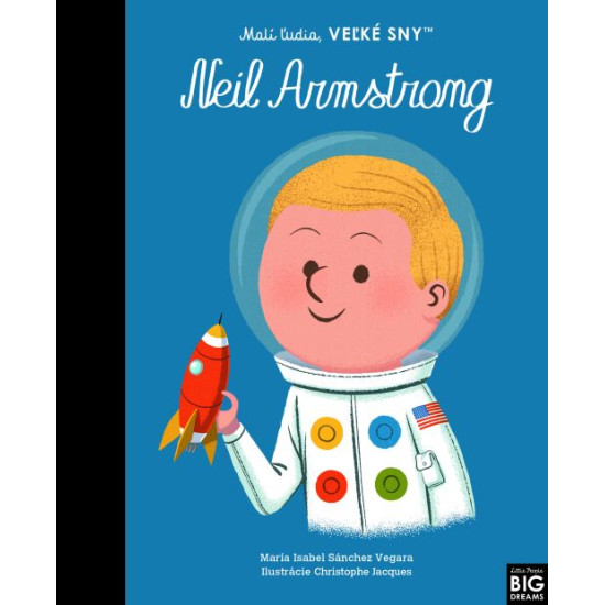 Nahliadni do života slávneho astronauta Neila Armstronga. Na konci knihy nájdeš skutočné fotografie Nieila a fakty z jeho života.