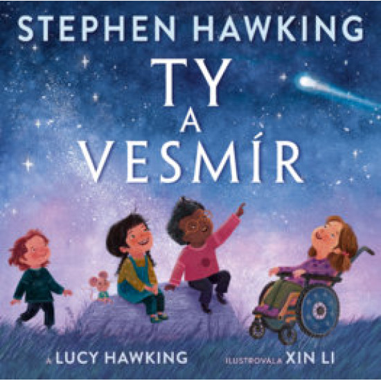 Kniha Ty a vesmír inšpiruje deti, aby sa zamýšľali nad otázkami o Zemi a vesmíre.