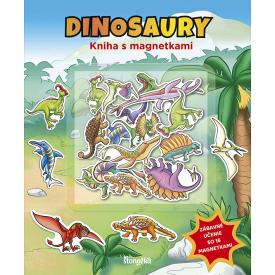 Skvelá magnetická kniha určená pre všetkých milovníkov dinosaurov.