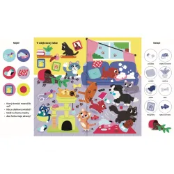 101 vecí na hľadanie a nalepovanie: Domáci maznáčikovia