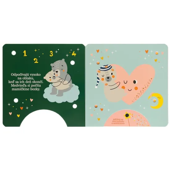 Počítam ovečky pred spaním – interaktívne leporelo so svetielkami