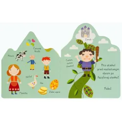 Tvarované leporelo - Rozprávky