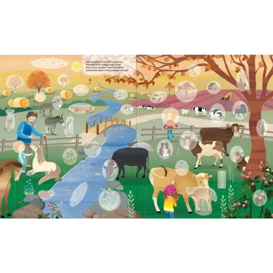 Farma svet nálepiek