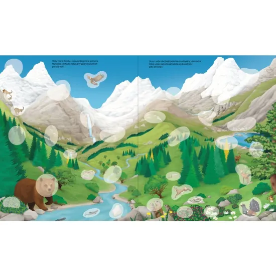 Príroda svet nálepiek