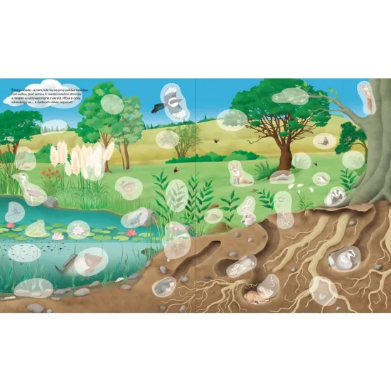 Príroda svet nálepiek