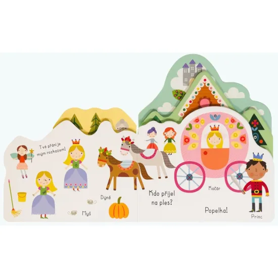 Tvarované leporelo Pohádky