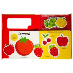 Malé dieťa sa učí Ovocie a zelenina