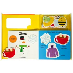 Malé dieťa sa učí Ročné obdobia