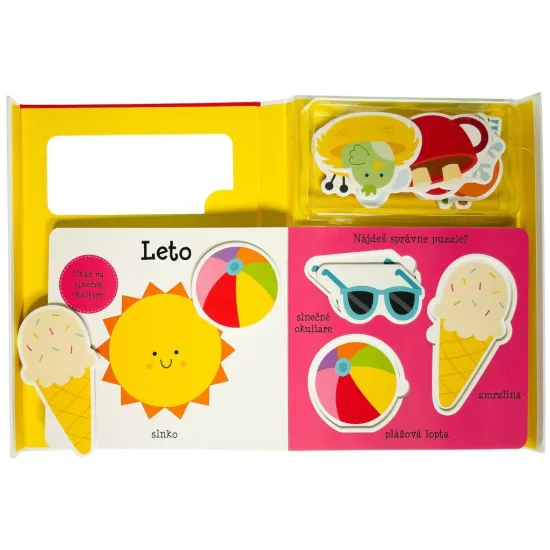 Malé dieťa sa učí Ročné obdobia