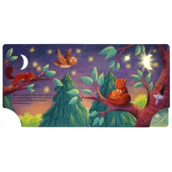 Dobrú noc v lese Svetielka pred spaním