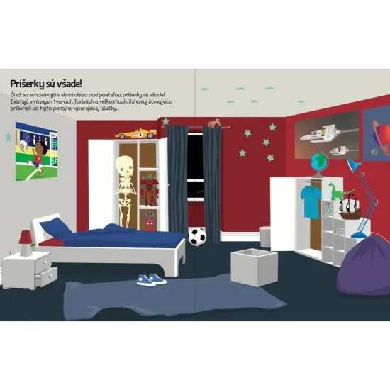 Samolepkový zošit Príšerky: viac ako 555 strašidelných samolepiek