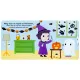 MiniPÉDIA Veselý Halloween, malý duch! – leporelo s pohyblivými prvkami