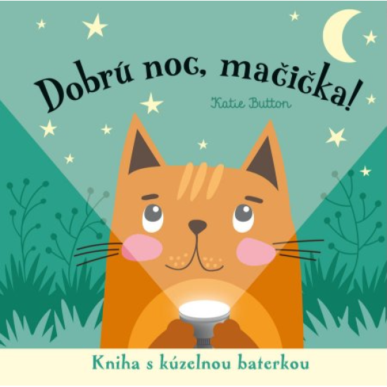 Mačička sa už chystá spať, ale najprv musí dať dobrú noc všetkým svojim zvieracím kamarátom. Pomôžeš jej ich nájsť? Kniha s kúzelnou baterkou.