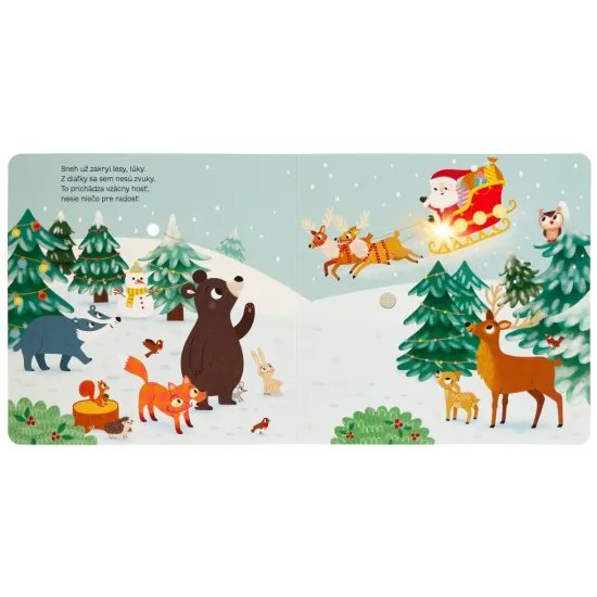 Táto veršovaná knižka s blikajúcimi svetielkami a zvukmi vám vykúzli sviatočnú náladu.