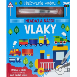 Vlaky - Maľovanie vodou