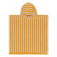 Detské uterákové pončo s kapucňou Prúžky žlté Swim Essentials