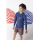 UV detské tričko do vody tmavo modré Swim Essentials