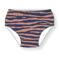 Plavky pre bábätká s UPF 50+ Zebra