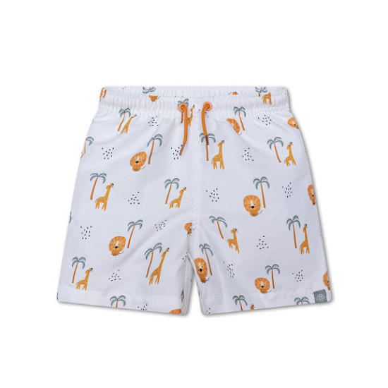 Detské chlapčenské plavky šortky s UPF 50+ Džungľa Swim Essentials