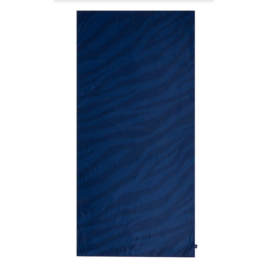 Plážový uterák z mikrovlákna 135 x 65 Zebra modrá Swim Essentials