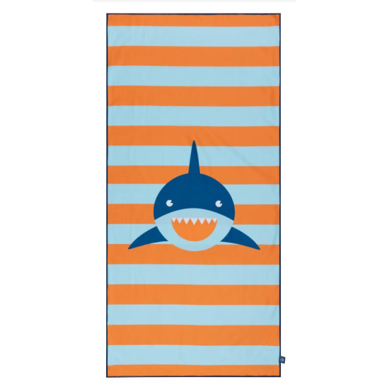 Rýchloschnúci plážový uterák 135 x 65 cm Žralok od Swim Essentials