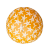 Nafukovacia lopta Hviezdice 51 cm