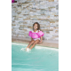 Plávacia vesta s rukávnikmi Leopard ružový 2–6 rokov Swim Essentials