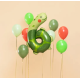 Balón číslo 6 v tvare korytnačky nesmie chýbať na žiadnej oslave.