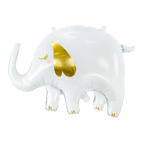 Balón s atraktívnym dizajnom s motívom slona, čo zaujme každé dieťa.
