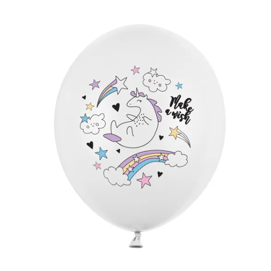 Balóny v motívom jednorožca pre každého malého oslávenca.