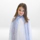 Detský plášť pre princeznú Modrý tyl Yuko B.