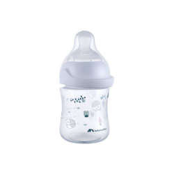 Dojčenská fľaša Emotion Physio 150ml 0-6m+ White