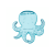 Chladiace hrýzatko Chobotnica Modré